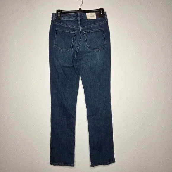 NWT Lauren Ralph Lauren Ultimate Slimming Premier Straight Jeans - Picture 2 of 8
